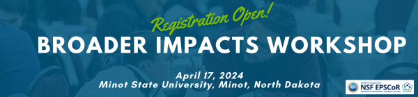 Save the Date for Broader Impacts Workshop